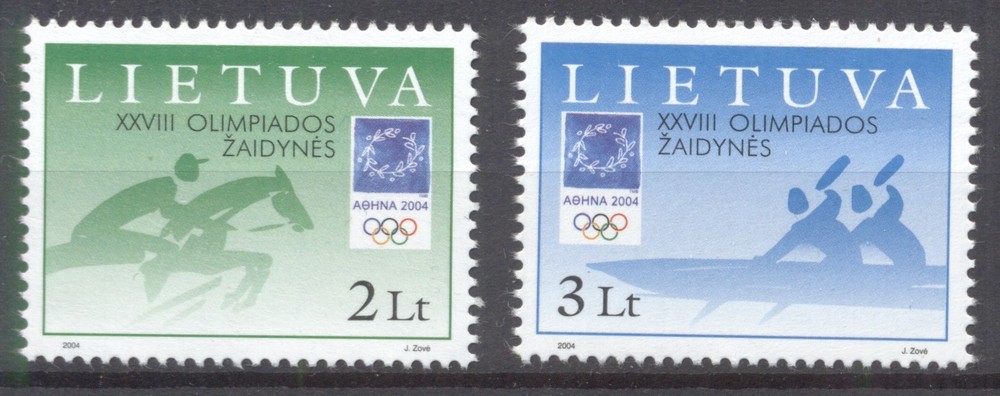 Lithuania 2004 Summer Olympics, Athens 2004 MNH VF