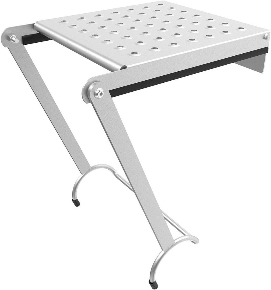 Lightweight Aluminum Work Platform for Ladders - Secure 375 lbs Capacity
