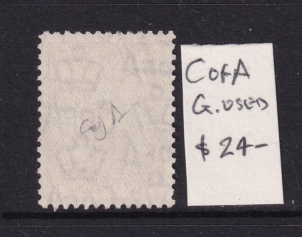 KANGAROO: 6d BROWN COFA WMK GOOD USED
