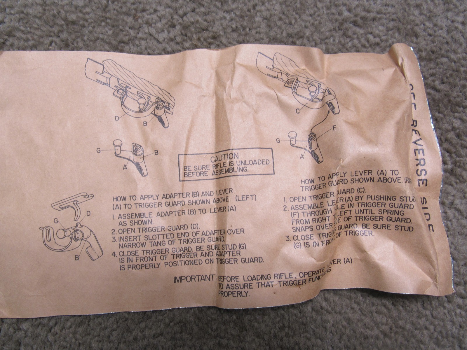 US M1 Garand Winter Trigger Korean War Era M1C M1D M1 NIW Dated March 16 1953