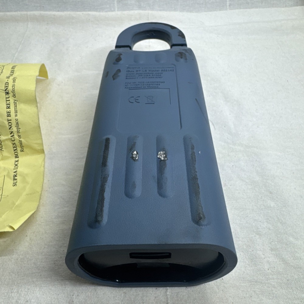 SUPRA iBox BT LE Bluetooth Smart LOCKBOX. Locked, No Code. Comes With Receipt
