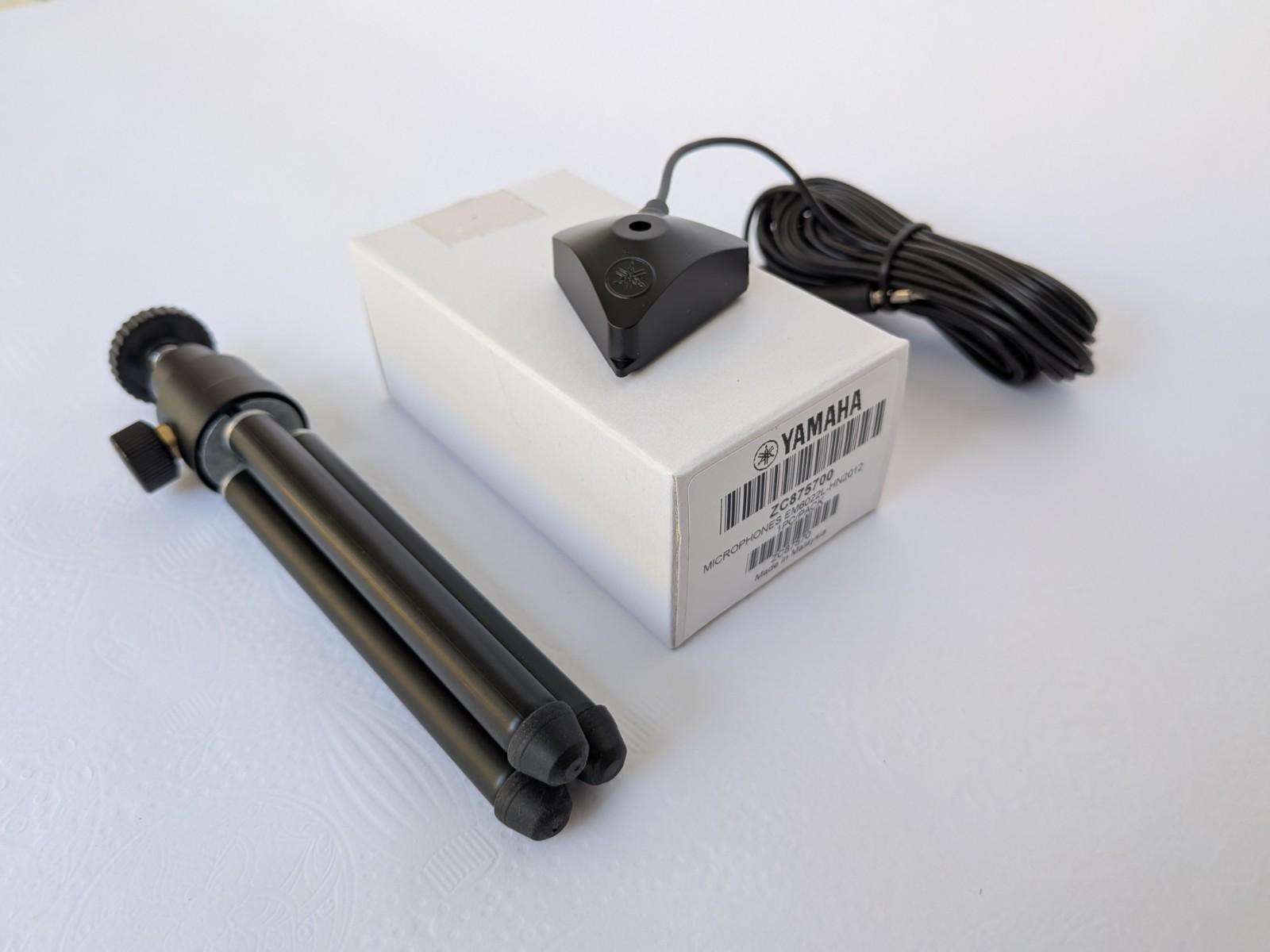 Yamaha Ypao Setup Calibration Microphone ZC875700 Kit w/ Tripod for Receivers