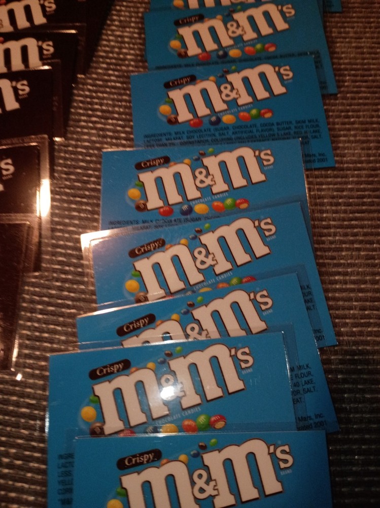 40 Laminated Candy Labels