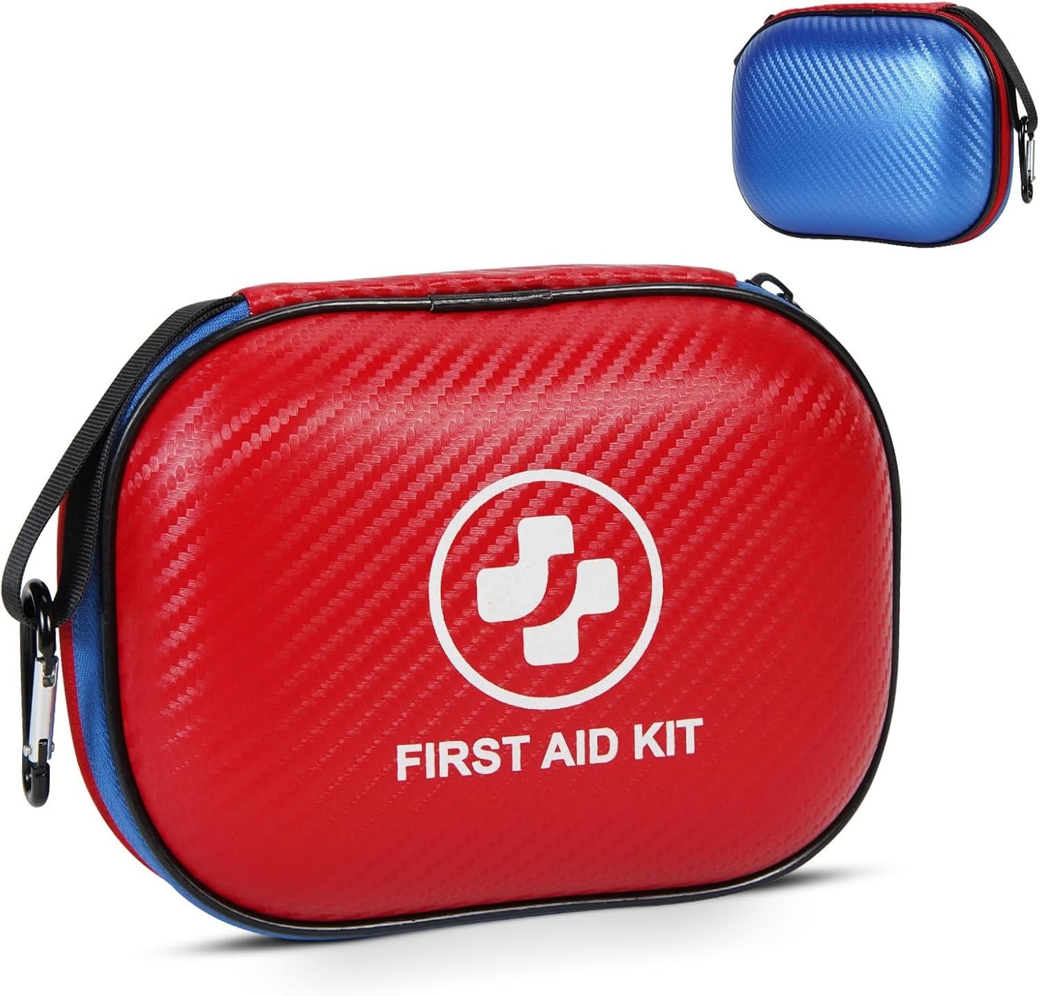 Small First Aid Kit - 185 Pieces Waterproof Emergency Kit for Home, Car, Office,