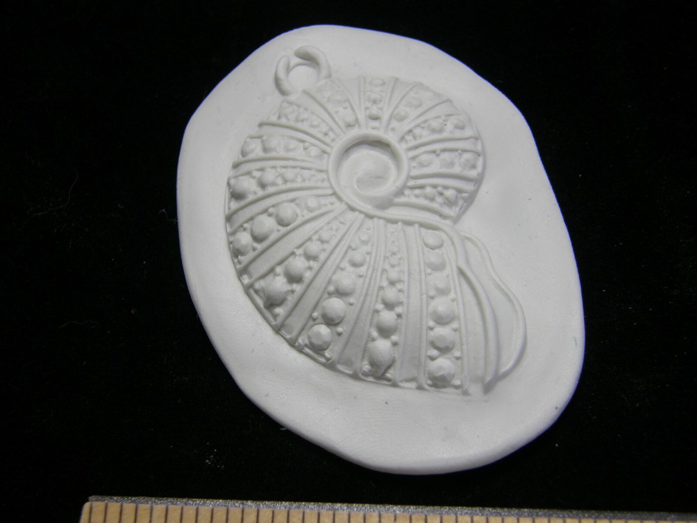 Sea Shell Med Polymer Clay Mold (MD1463)