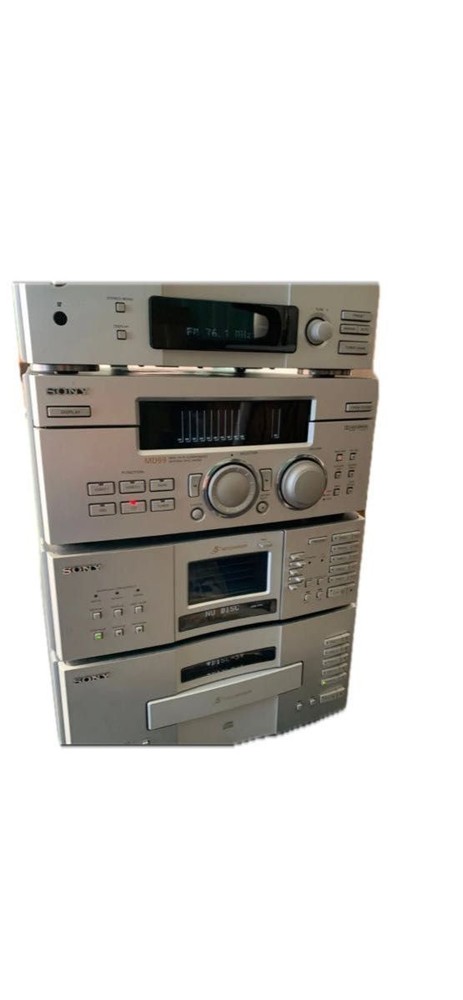 Sony DHC-MD99 Mini Hi-Fi Component System 5-MD 5-CD Changer Pixy Maintained