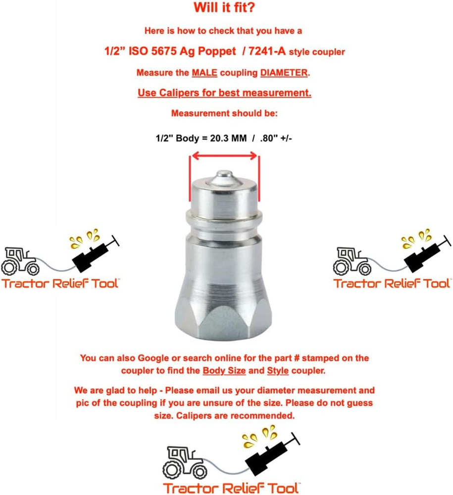 The Original Hydraulic Quick Coupling Pressure Decompression Relief Release Tool