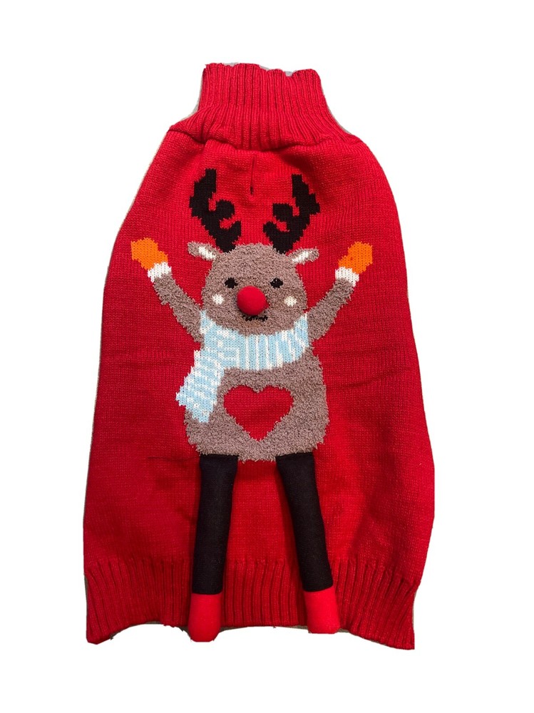 Rudolph Red Dog Sweater Size Medium