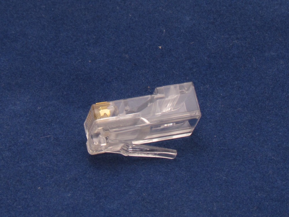 50 X pcs RJ45 Plug Cat5 Modular LAN Network Connector Internet Ethernet Cable 5E