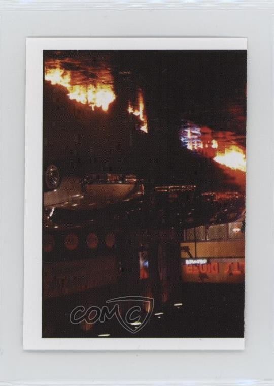 1985 Panini Back To The Future Fire Tracks #168 1p5