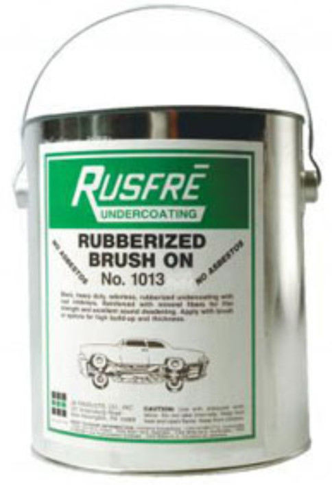 RUSFRE 1013 Brush-On Rubberized Undercoating, 1-Gallon