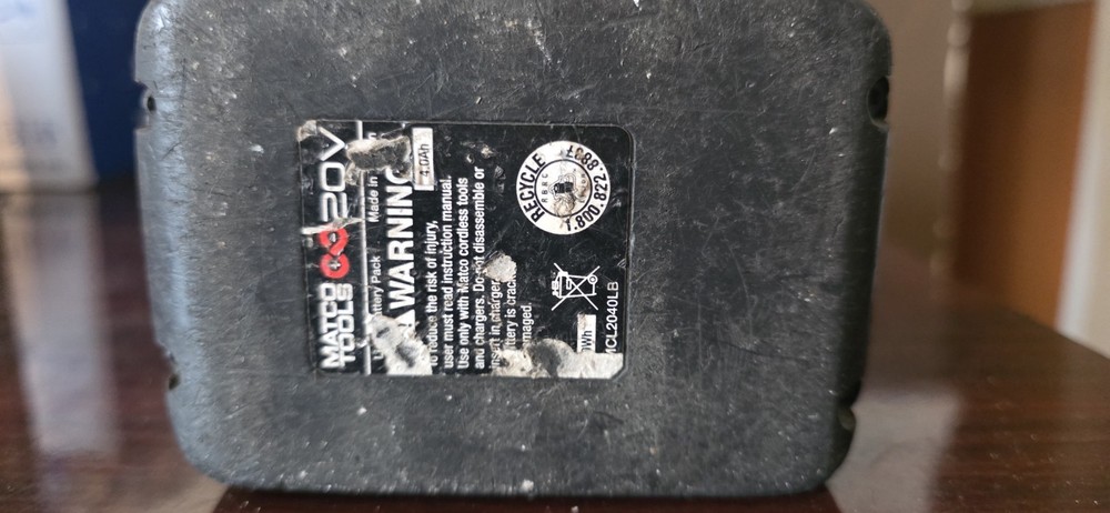 Matco Tools Impact With 20v Battery