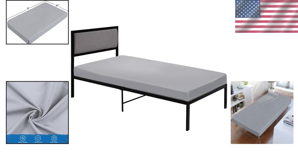 Bunk Bed Cot Sheet 31" x 75" - Stretchable Microfiber & Deep Pocket Design