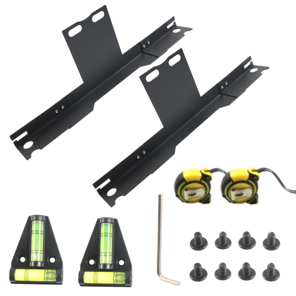 2026 Upgraded Wheel Alignment Tool, 2 PCS Toe Alignment Plates with Tape Measure