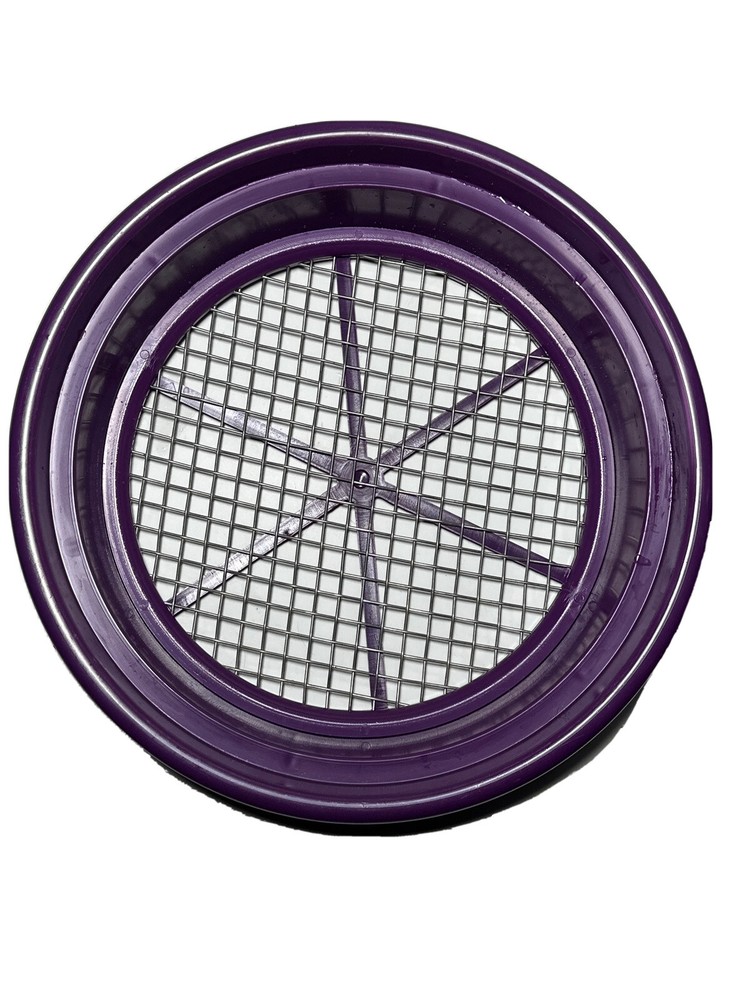 SIFTING PAN | 1/2" | STAINLESS STEEL SCREEN EARTH SIFTER STACKABLE