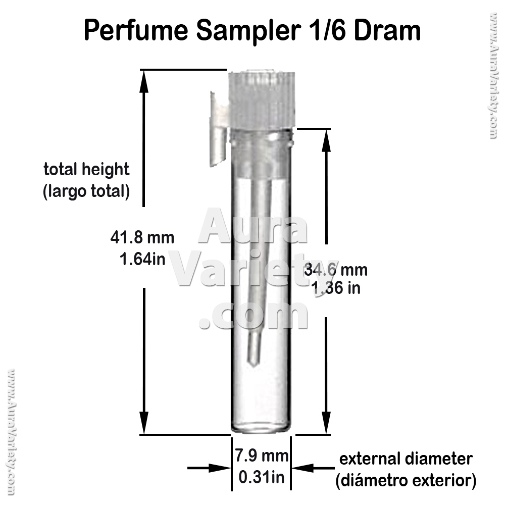 0.75ml 3/4ml EMPTY CLEAR GLASS PERFUME COLOGNE ESSENTIAL OIL SAMPLER VIALS