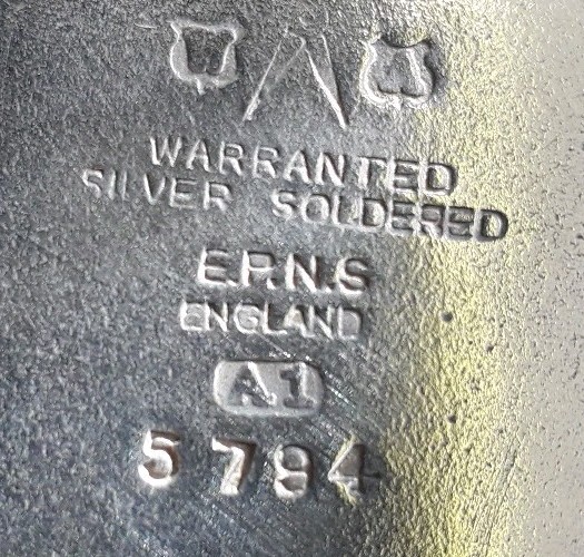 Vintage Solid Silverplate Small Jug 9x7cm 231gram B2