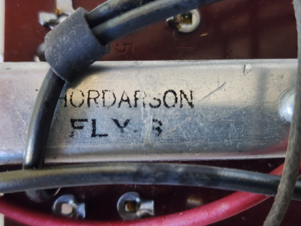 Vintage Thordarson FLY-9 Horizontal Output Transformer