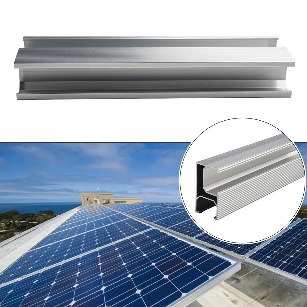 1Pcs Pv Solar Panel Accessories Solar Module Bracket Mounting Rail 20CM // New
