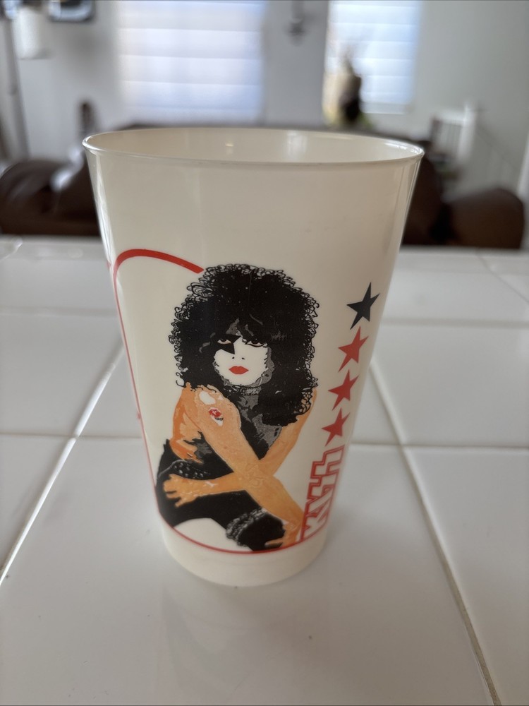 Kiss 1978 Paul Stanley   Majik Markets Cup 2 Of 8 Ex Condition Aucoin