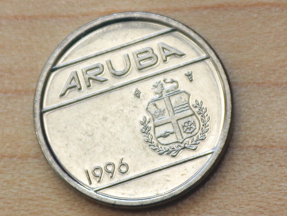 1996 Aruba 5 Cents