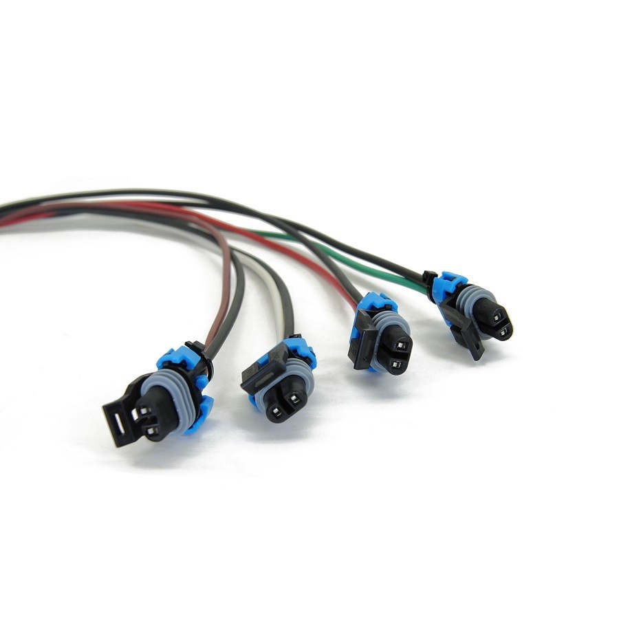 Skid Steer Aux Control Harness 8' - 4 Function Delphi 14 Pin Connector