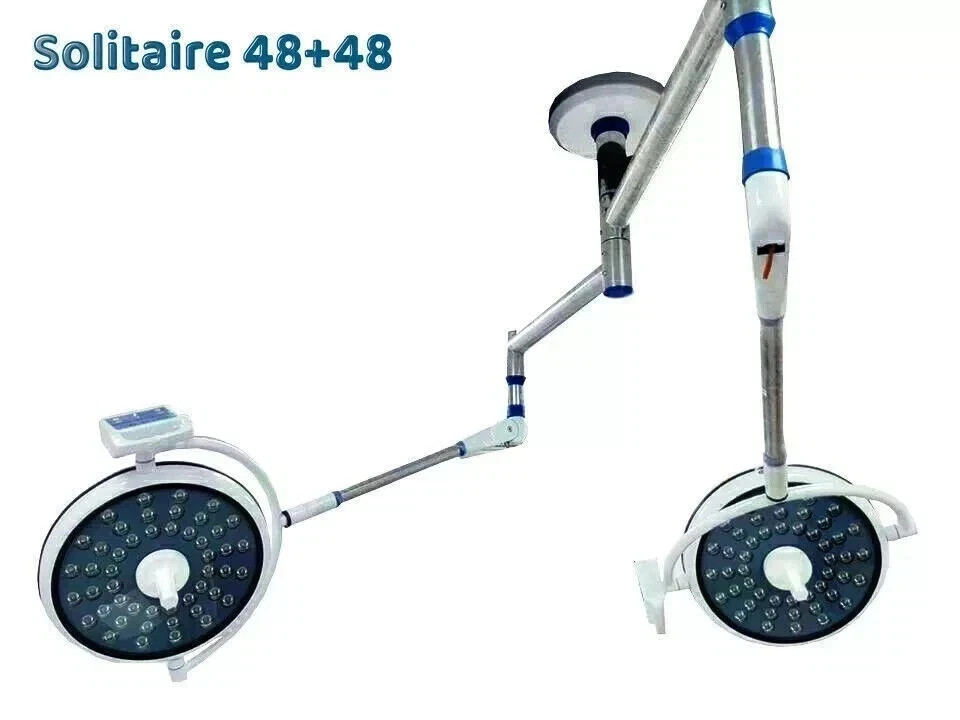 Double Dome OT LED Light 48 + 48 LED's Operation Theatre Digital Control Panel