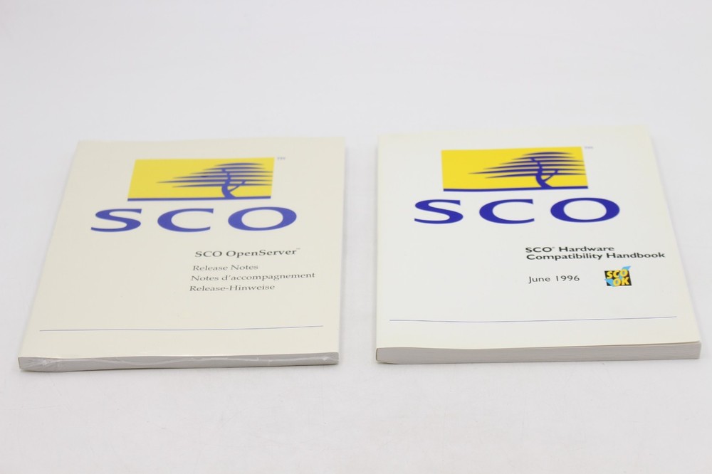 SCO OPENSERVER VERSION 5 Release ToolWare 1 INTERNATIONAL Media Kit Retail Box