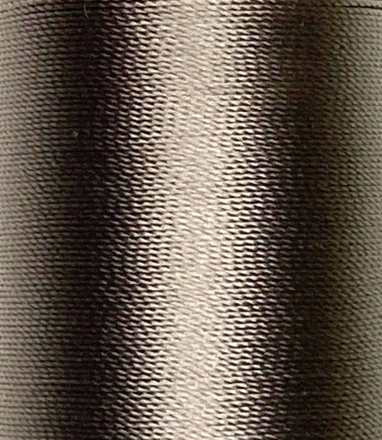 Gudebrod Nylon Thread Gray Ash Metallic Type EE 50-Yard Spool