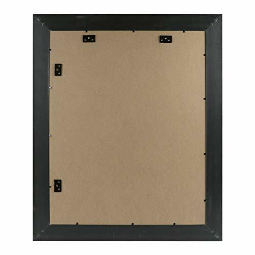 16x20 Picture Frame with Mat for 11x14 Photo Shatter Resistant Glass Wall Mount