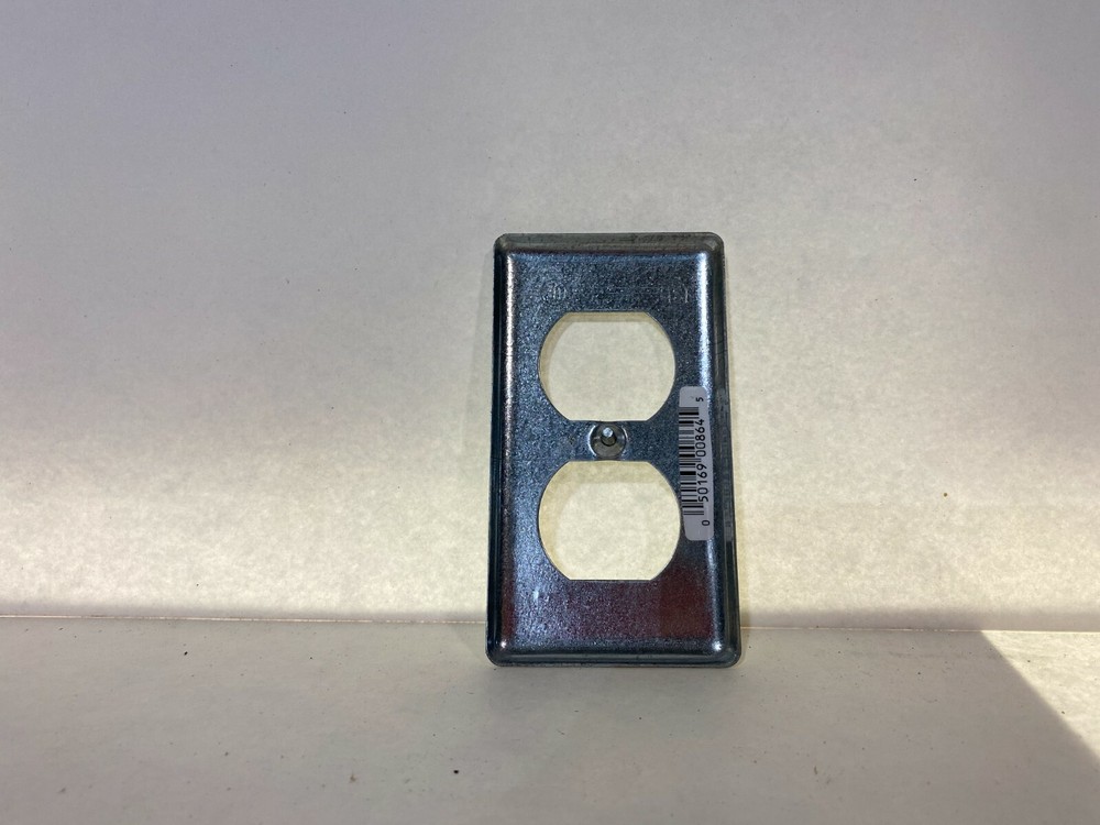 Hubbel/Raco 864 Single Device Duplex Box Cover