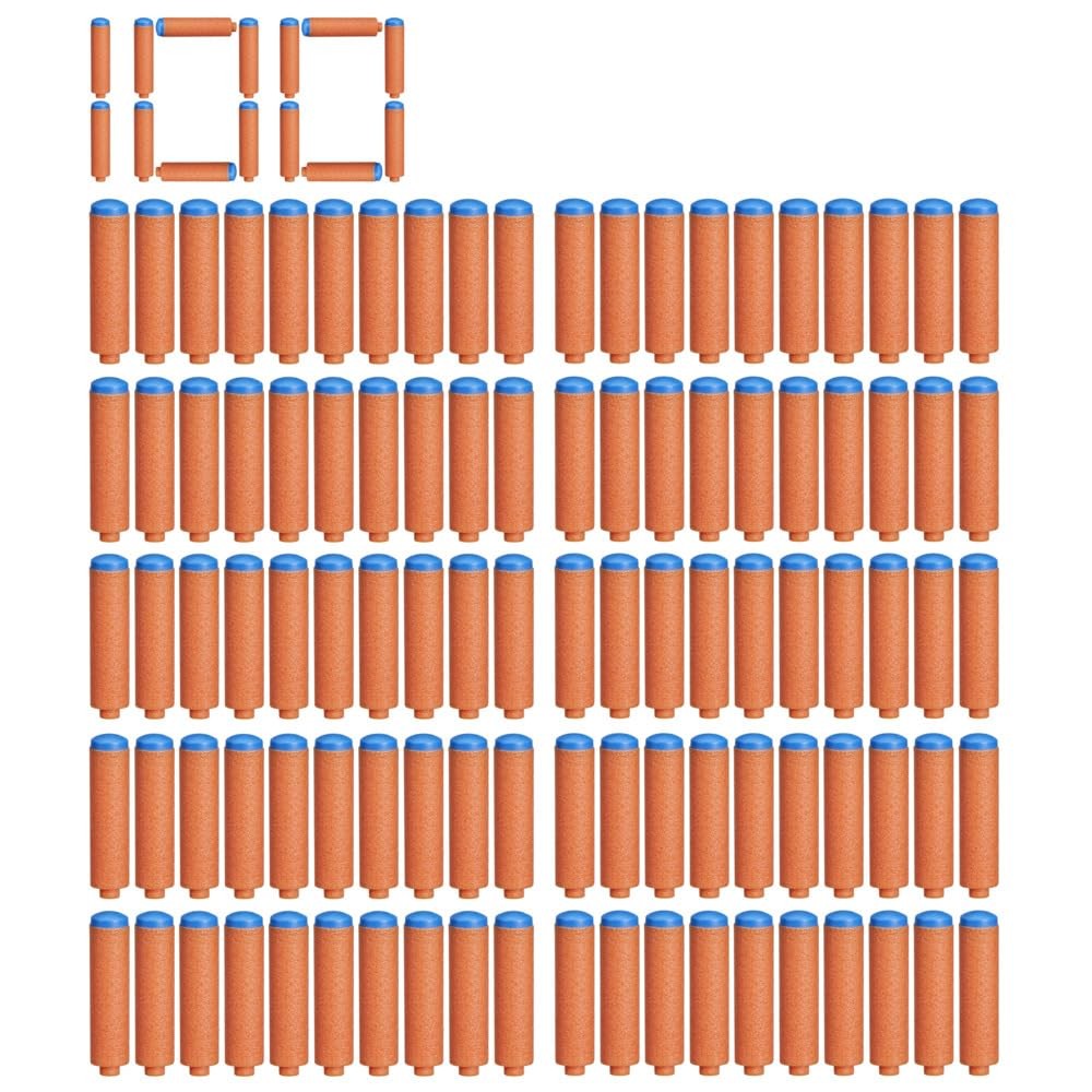 Nerf N Series N1 Darts, Includes 100 Compatible Only Medium, Orange