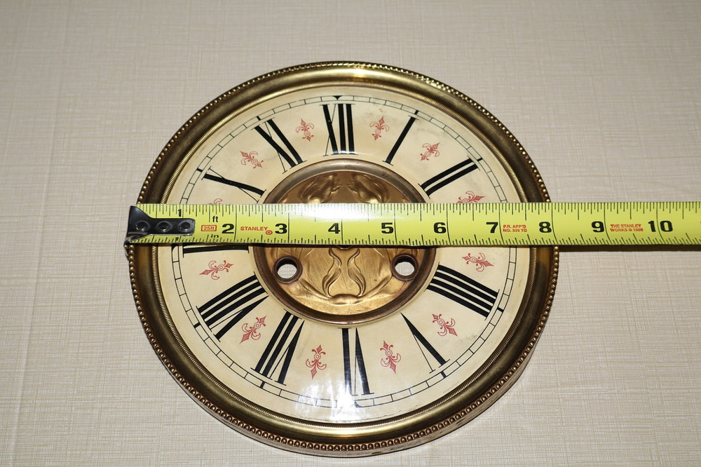 Mauthe FMS German Wall Clock Dial
