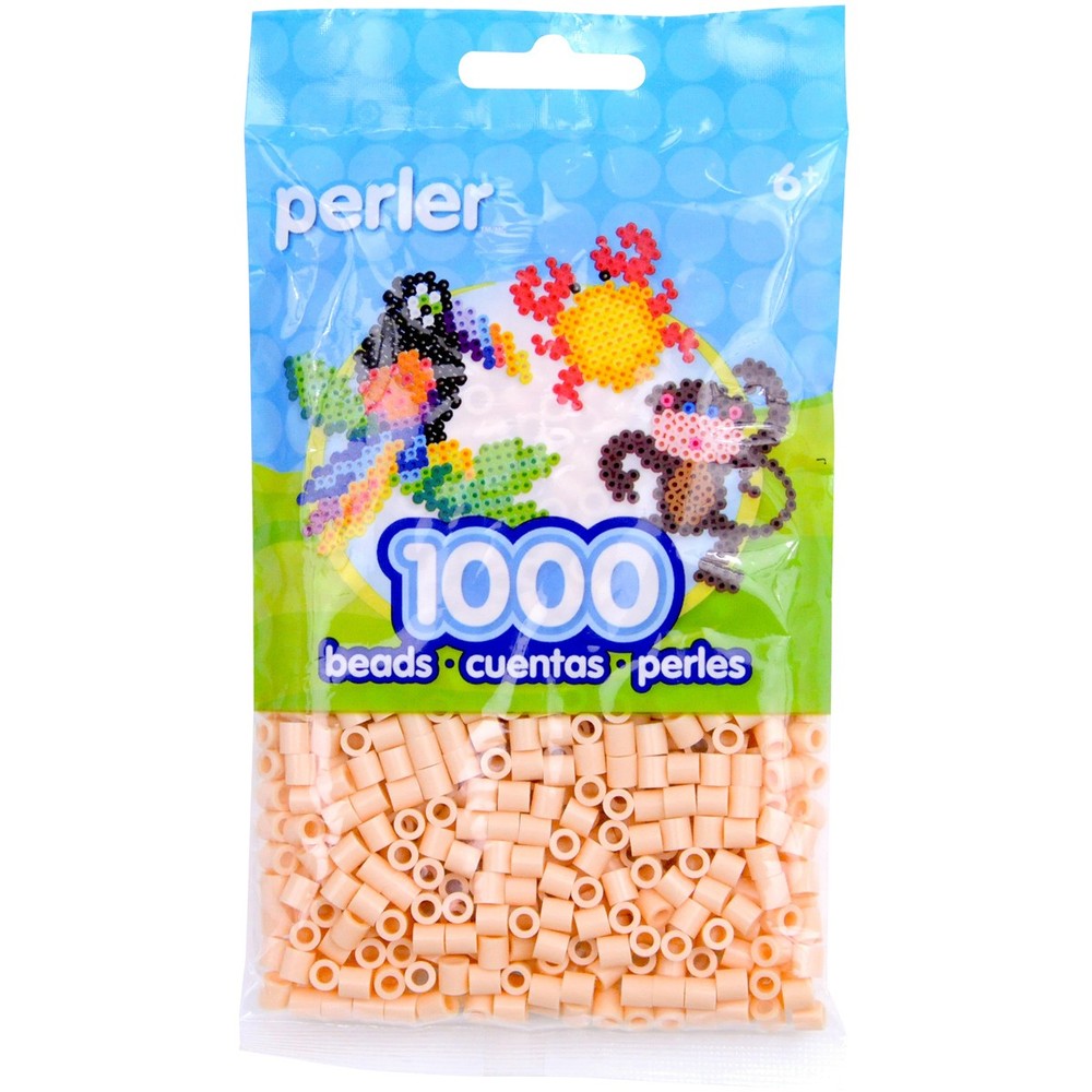 Perler Beads 1,000/Pkg-Sand - 3 Pack