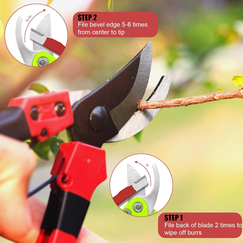 2PCS Pocket Blade Sharpener Wolfram Steel Multipurpose Knife Tool Sharpener