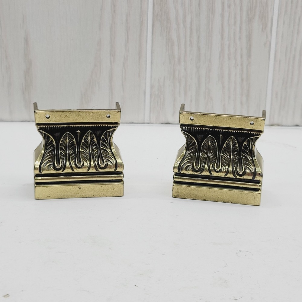 Solid Brass Mantle Clock Feet Parts