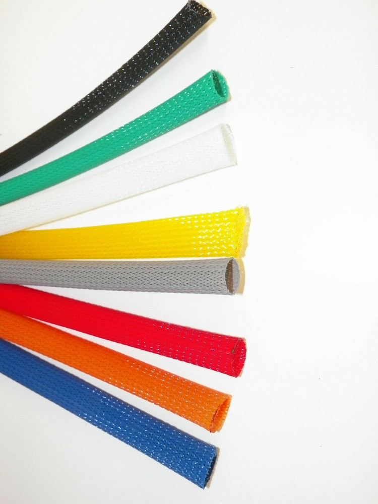 PREMIUM BRAIDED EXPANDABLE FLEX SLEEVE WIRING HARNESS LOOM FLEXABLE WIRE
