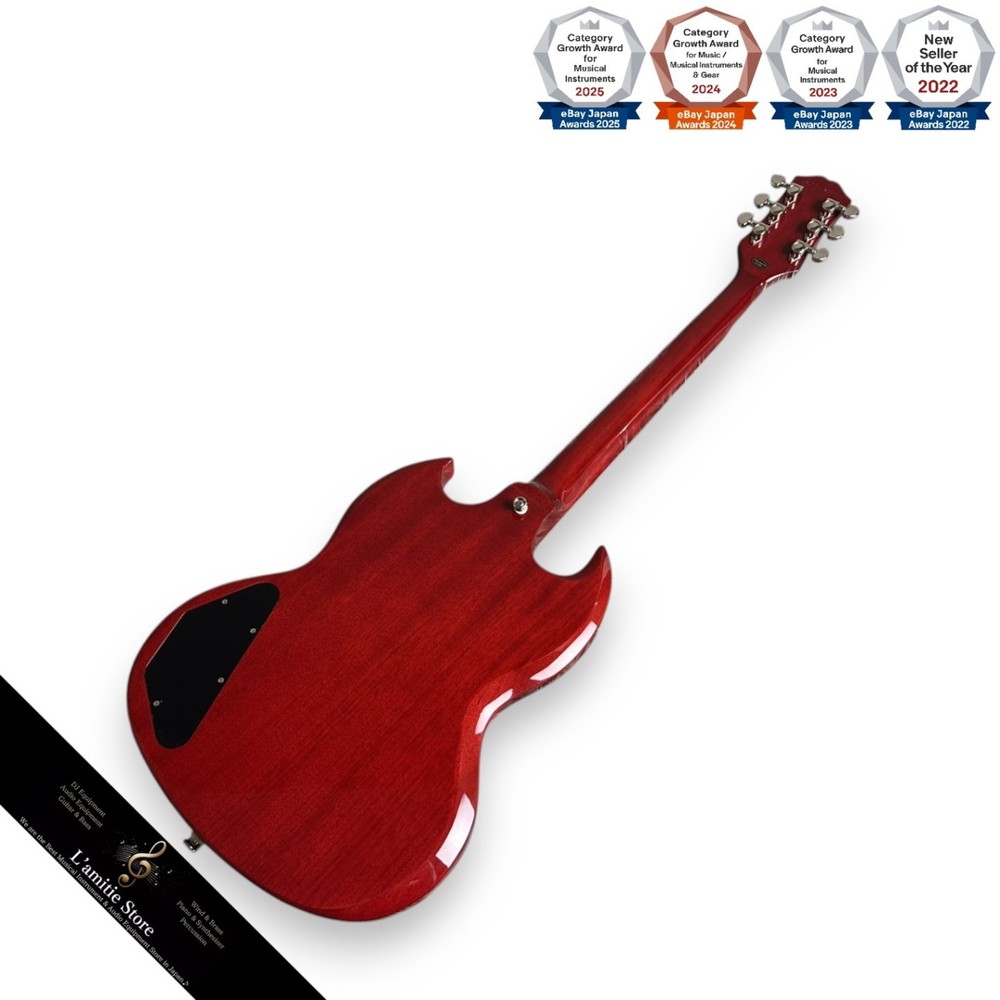 Epiphone SG Standard Cherry Electric Guitar with Soft Case