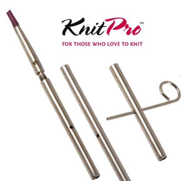 KnitPro Interchangeable Needle Cable Connectors - Symfonie Zing