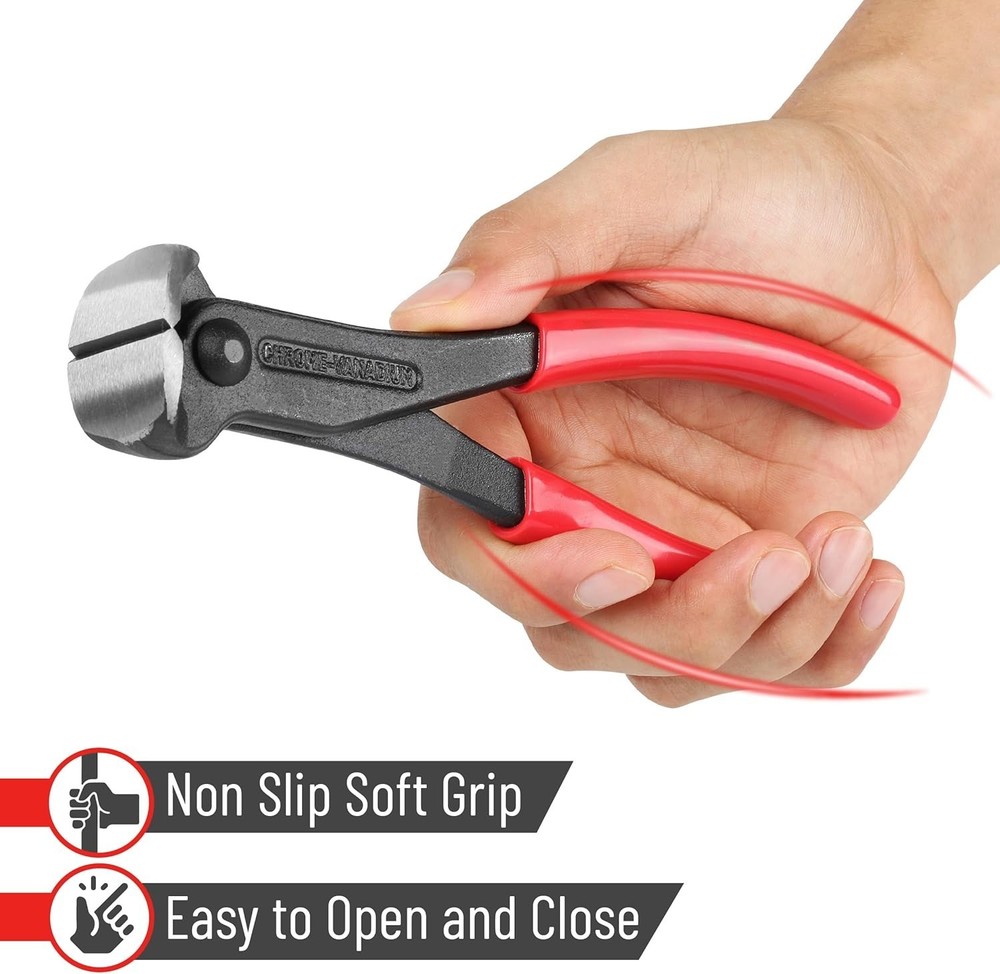 Versatile 7" End Cutting Nail Puller - Durable Tool for Construction & Carpentry