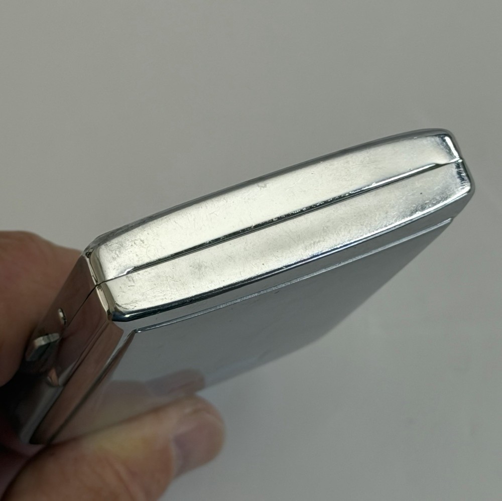 Ronson King Mastercase Silver Tone Lighter and Cigarette Case