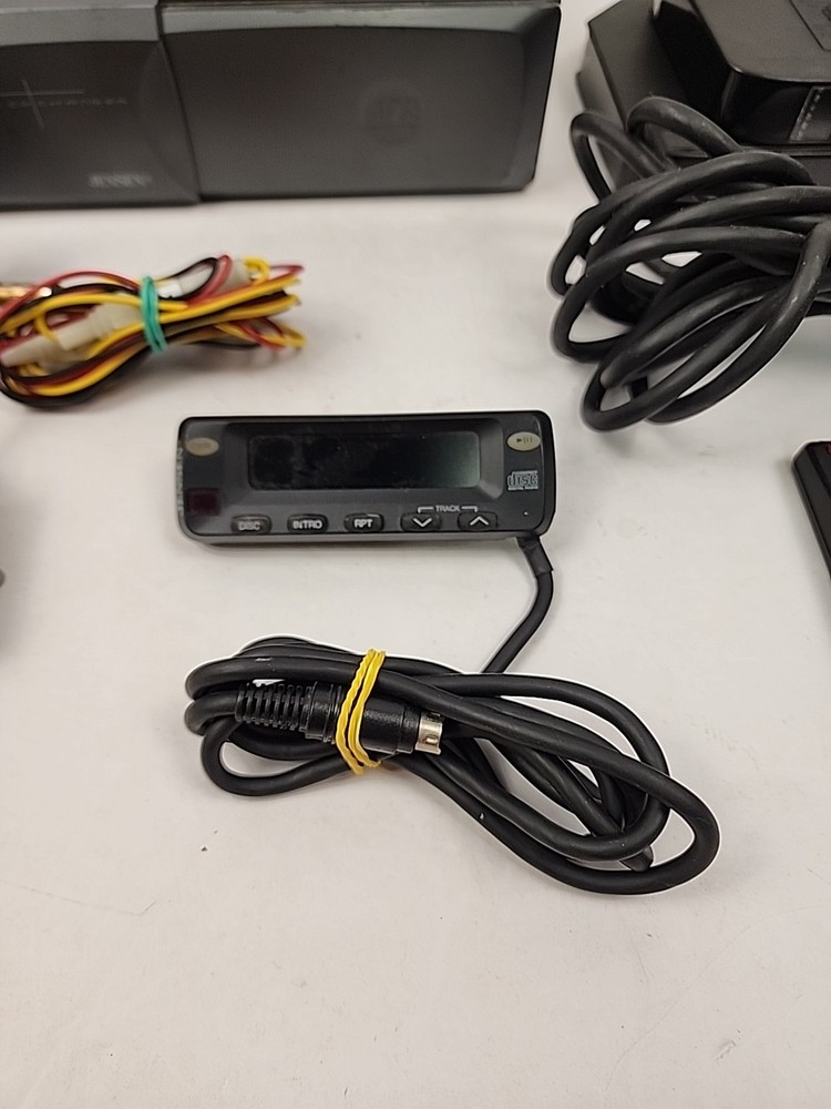 Jensen CD changer, UCH6006, modulator, wireless controller RF60U, NOT TESTED