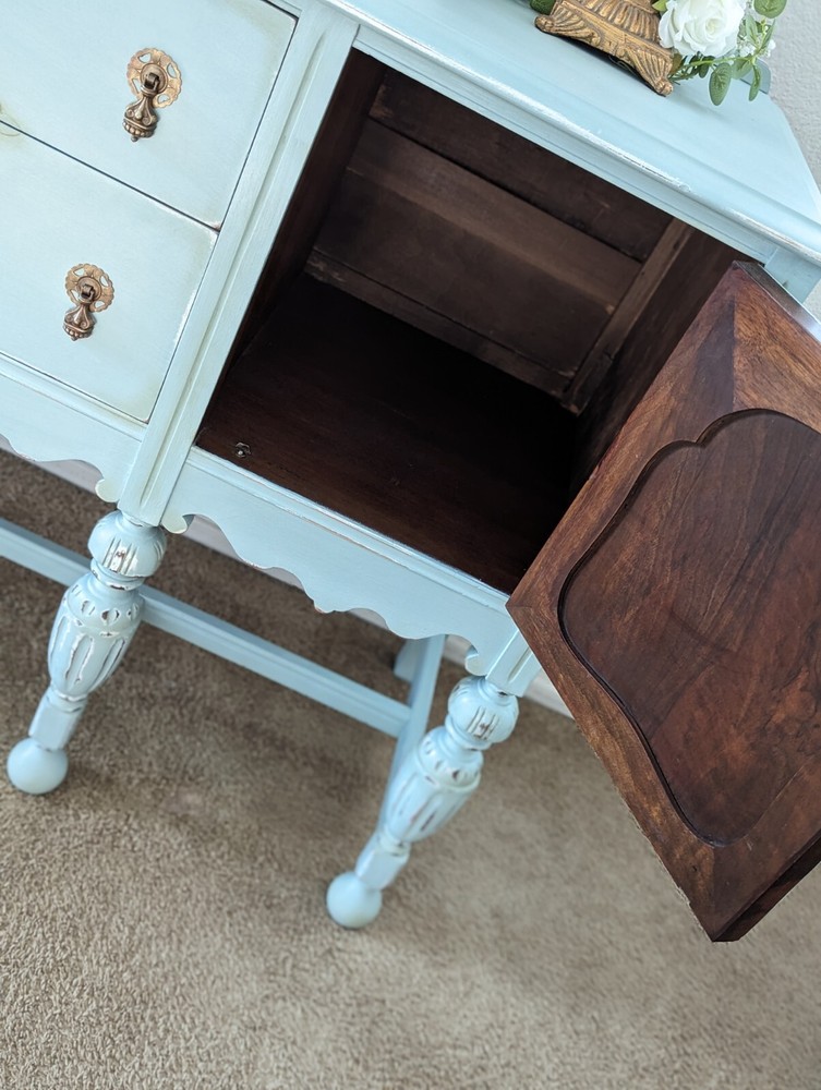 Vintage Buffet Sideboard Server Credenza Cabinet