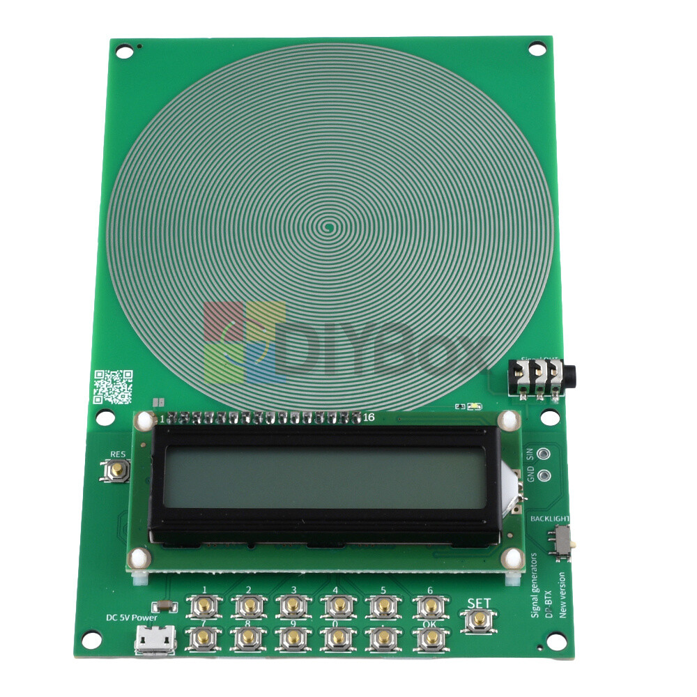 Schumann Wave Generator Adjustable 0.1HZ~30KHZ Sine+Square+Inverted Square Wave