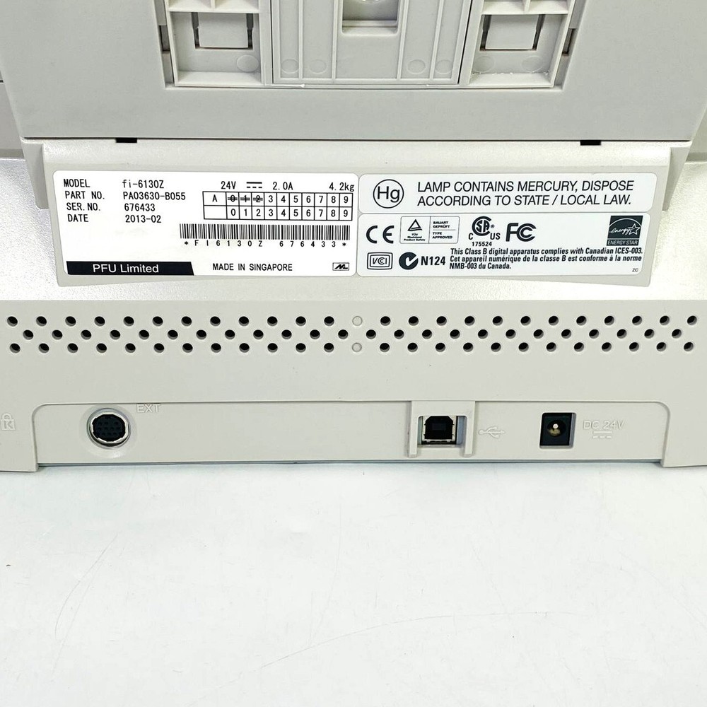 High Speed Document Scanner for Computer Laptop Chromebook Macbook w/Bundle