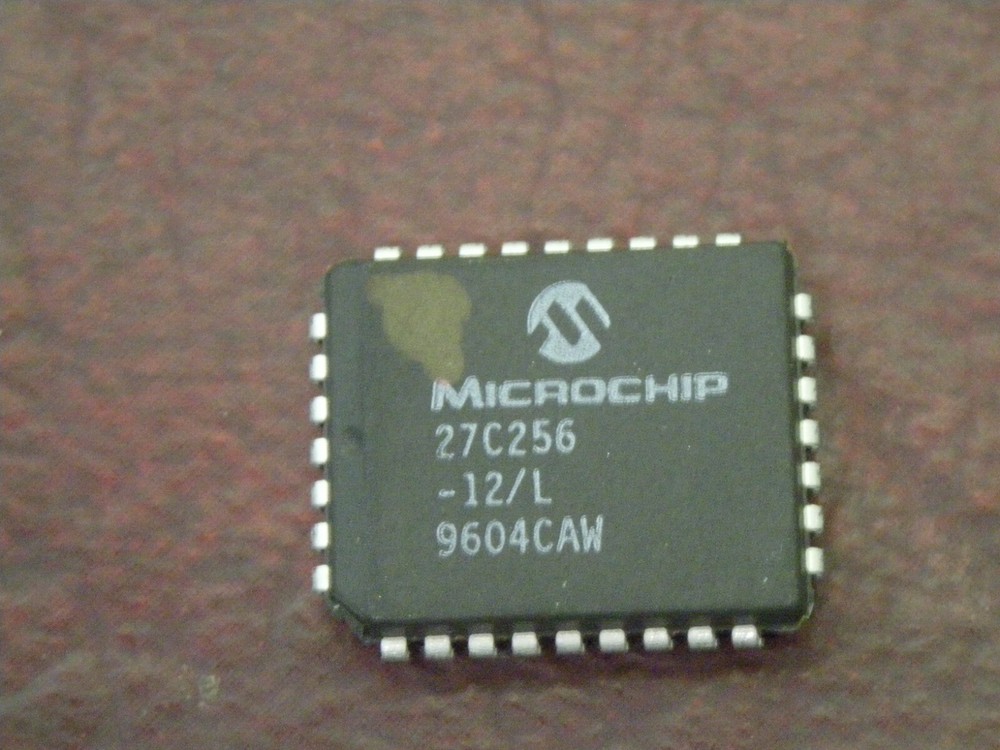 27C256-12/L by Microchip, EEPROM,  PLCC-32 Pkg