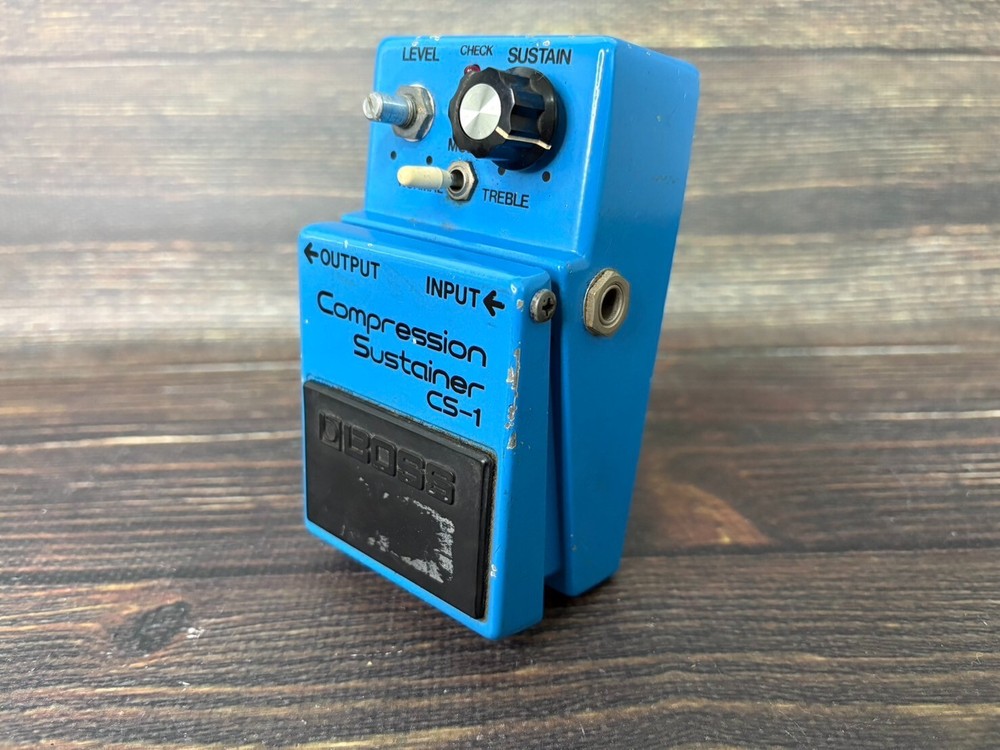 BOSS CS-1 Compression Sustainer Tested Made in Japan