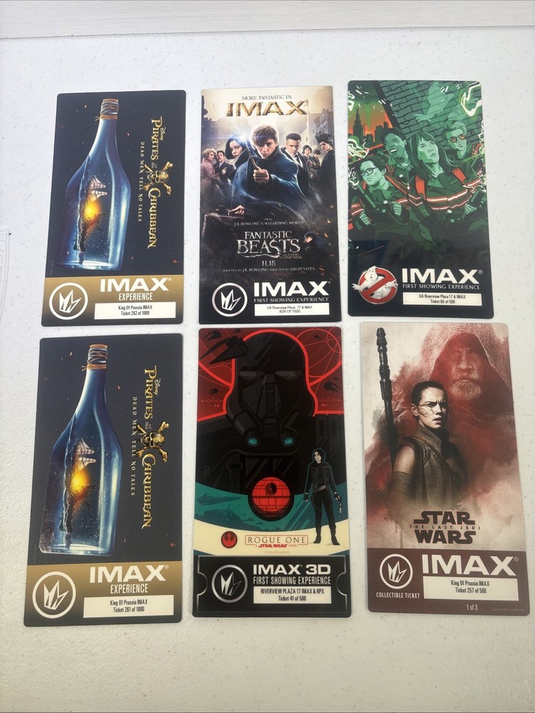 IMAX Tickets Bundle Lot 19
