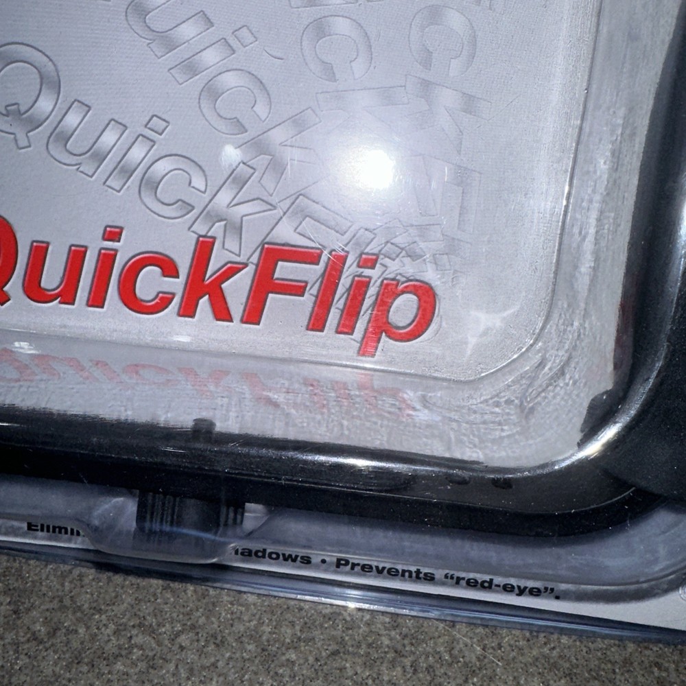 Quickflip Stroboframe Professional Camera Flash Bracket 310-635 Tiffen Co NEW