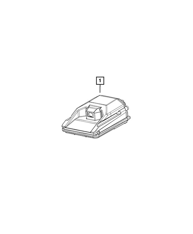 Genuine Mopar Forward Facing Camera 68231911AH